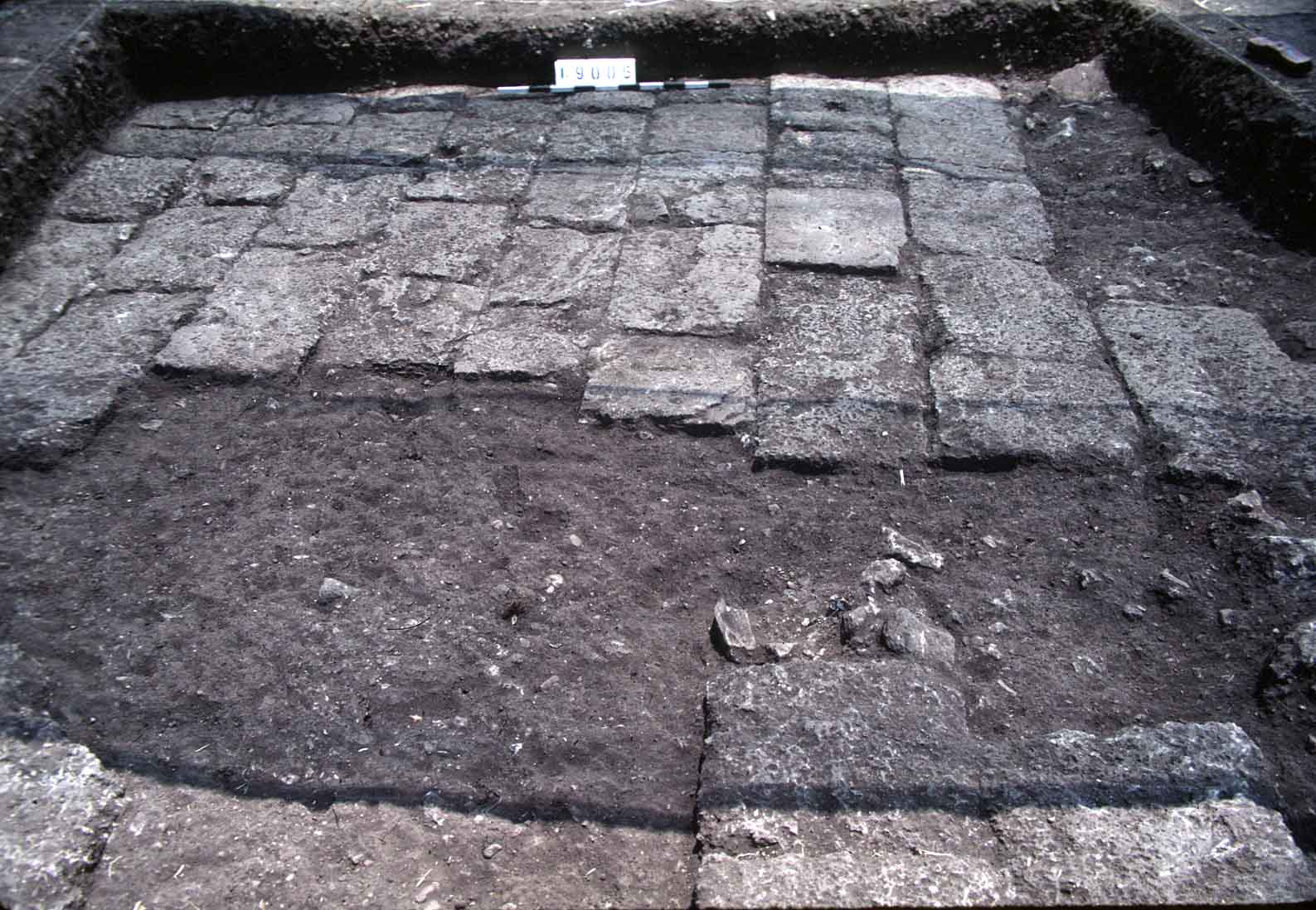 The Roman 'piazza' pavement