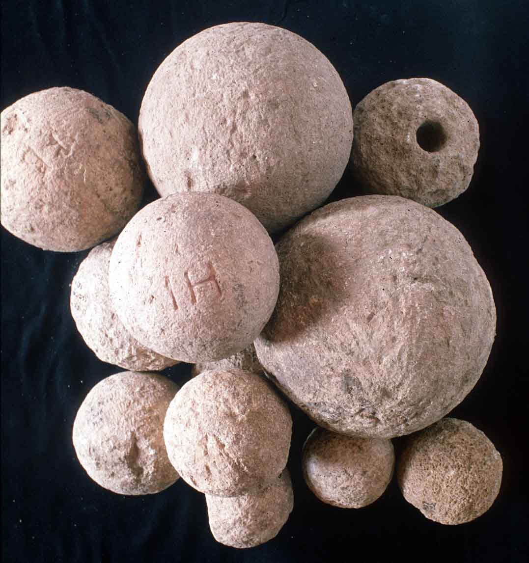 Hellenistic catapult balls